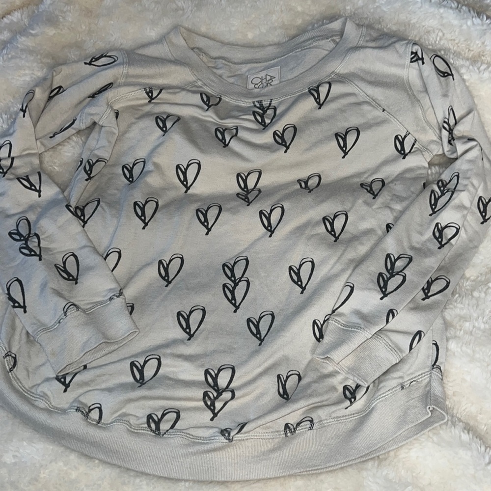 Chaser heart sweatshirt